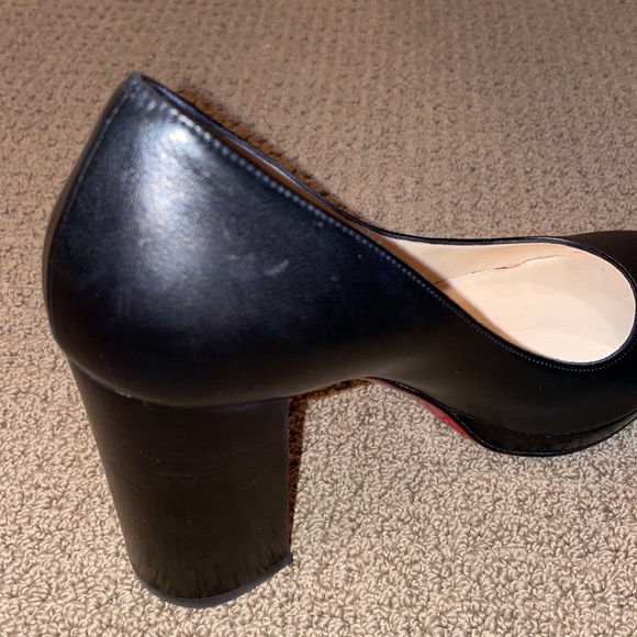 CHRISTIAN LOUBOUTIN KABETTS 100 LEATHER PUMP - Picture 8 of 16